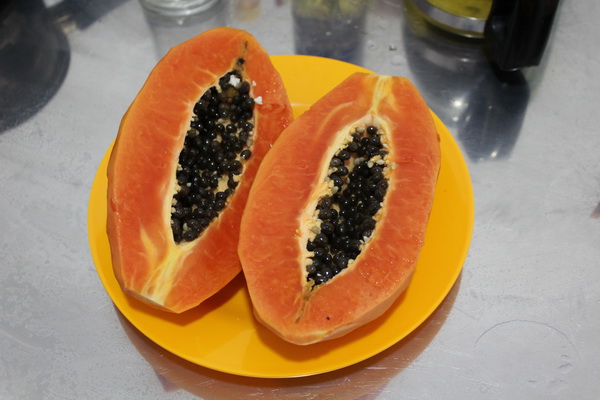 фрукты Вьетнама в 2017 году на острове Фукуок, стоимость, вкус, впечатления и что стоит попробовать папайя