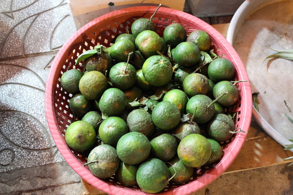 фрукты Вьетнама в 2017 году на острове Фукуок, стоимость, вкус, впечатления и что стоит попробовать зеленые тропические апельсины 