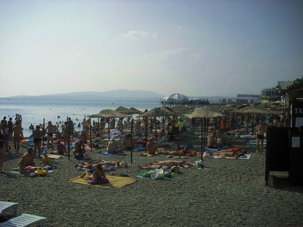 геленджик пляж путешествие на авто по побережью Черного моря