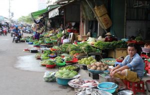рынок вьетнама фукуока, ночной и дневной 2017 год
