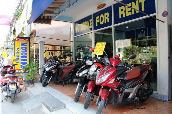аренда байка скутера в Паттайе Таиланде