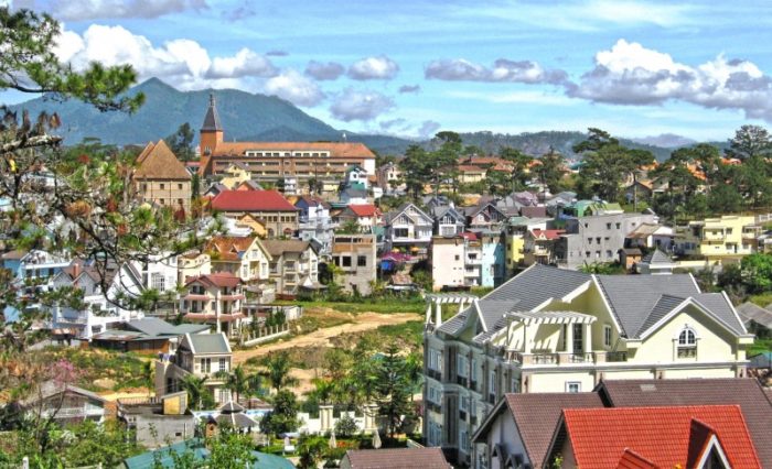 Архитектура города Далат во Вьетнаме