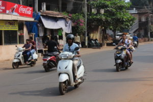 аренда байка в Индии в Гоа - безопасность и правила на дорогах в 2020 2021 годах