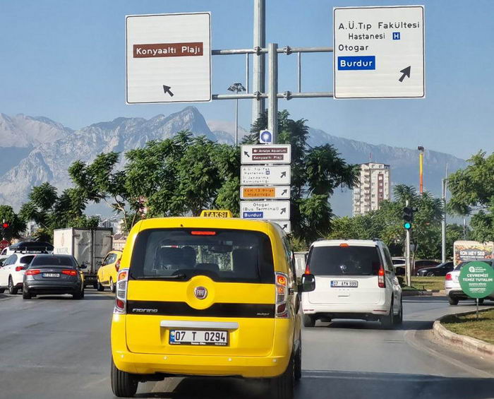 Такси из аэропорта в Анталии